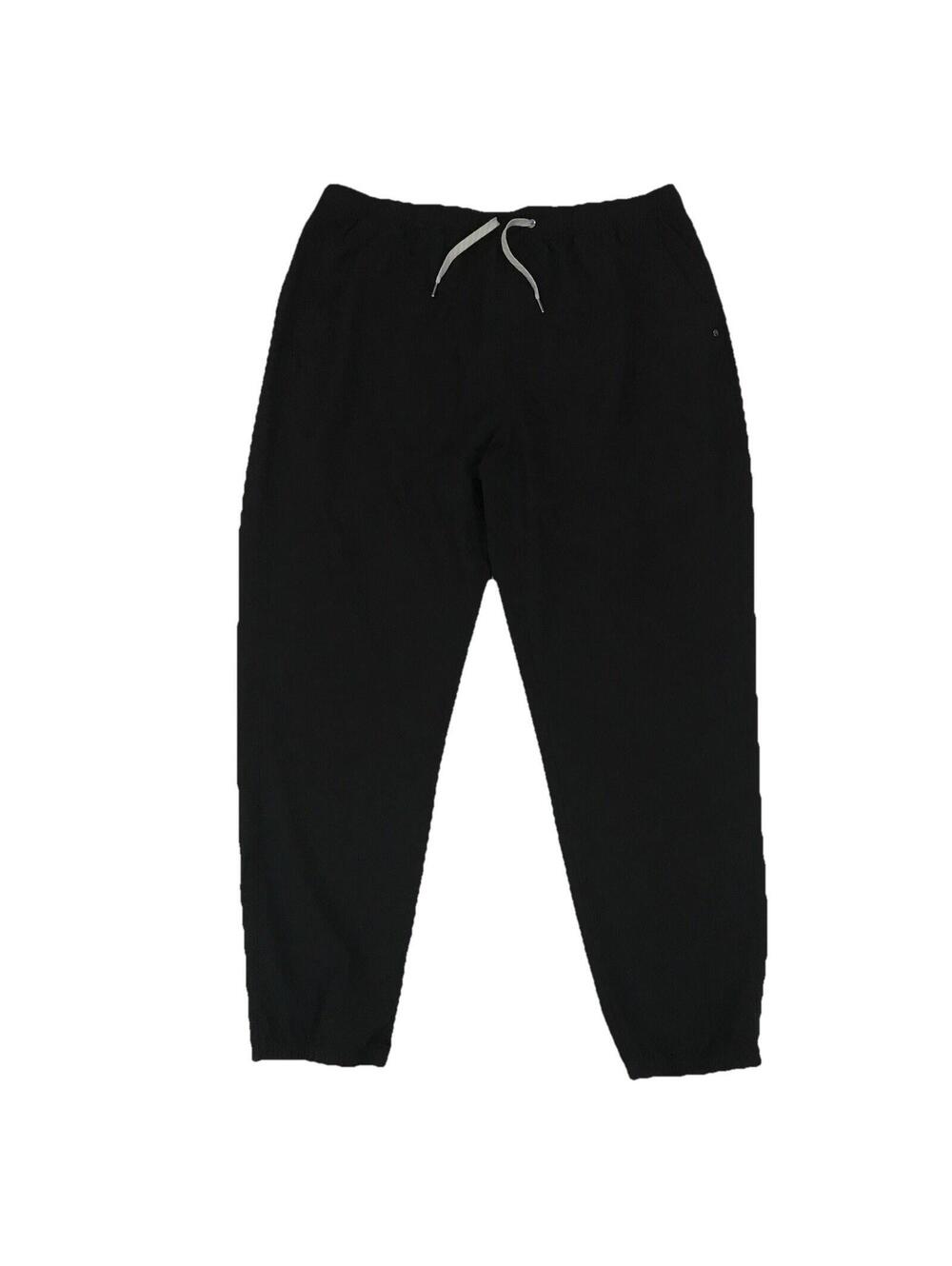 Vuori Kore Jogger Pants Mens 2XL XXL Black Lined Performance Stretch Gym V456